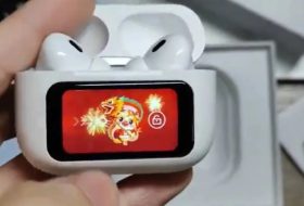 Çinli üreticiden OLED ekranlı AirPods Pro klonu