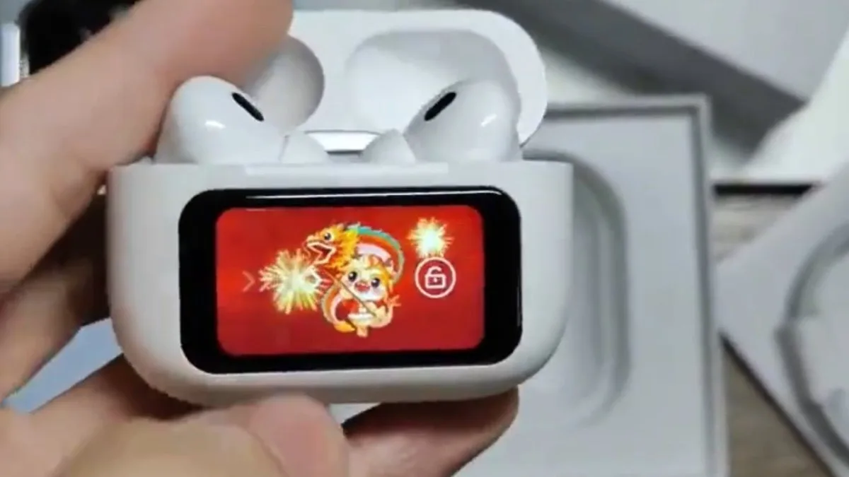Çinli üreticiden OLED ekranlı AirPods Pro klonu