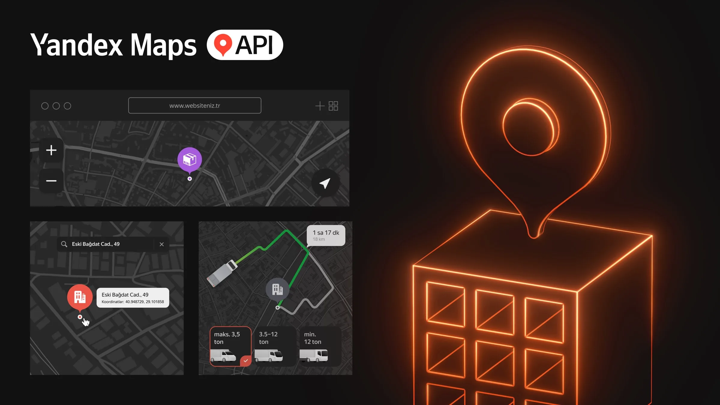 Yandex Maps API Türkiye’de kullanıma sunuldu