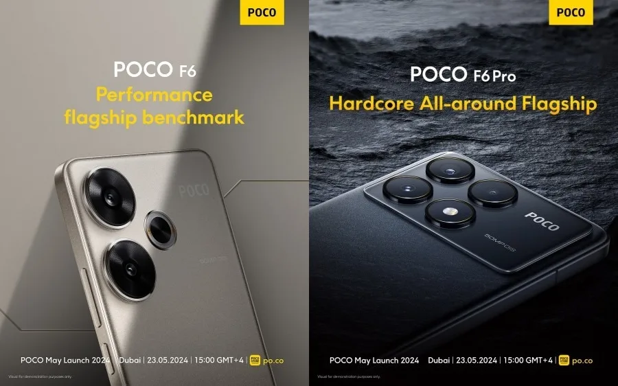 Poco F6 ve F6 Pro’nun tasarımları tanıtımdan önce görüldü